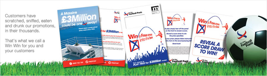 Customers have scratched, sniffed, eaten and drunk our promotions in their thousands